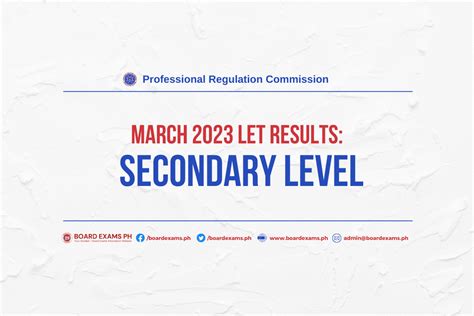 let results march 2023|prc board exam result 2023.